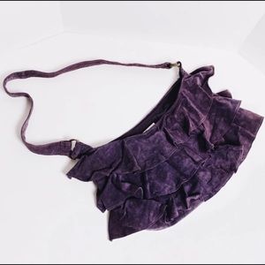 Purple Suede Bag